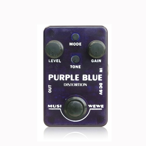SKS AUDIO-PURPLE BLUE Distotion 이펙터 페달